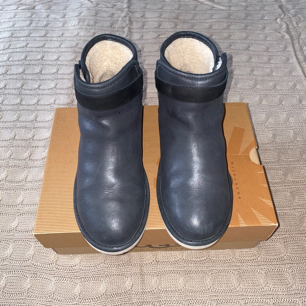 UGG Leather Ankle Boot